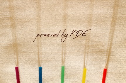 Wallpaper: powered by KDE